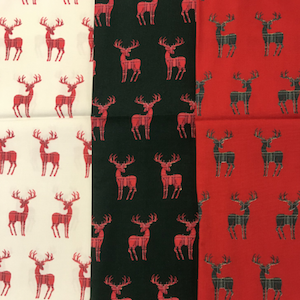 Pinflair Reindeer Fabric Bundle